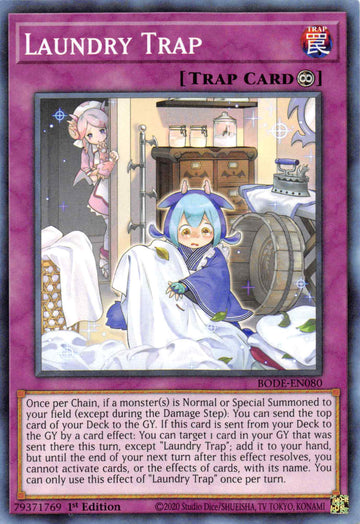 Laundry Trap [BODE-EN080] Common - Duel Kingdom