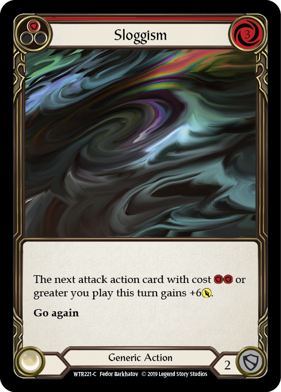 Sloggism (Red) [WTR221-C] Alpha Print Normal - Duel Kingdom