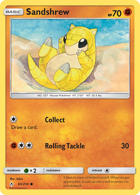 Sandshrew (83/214) [Sun & Moon: Unbroken Bonds] - Duel Kingdom