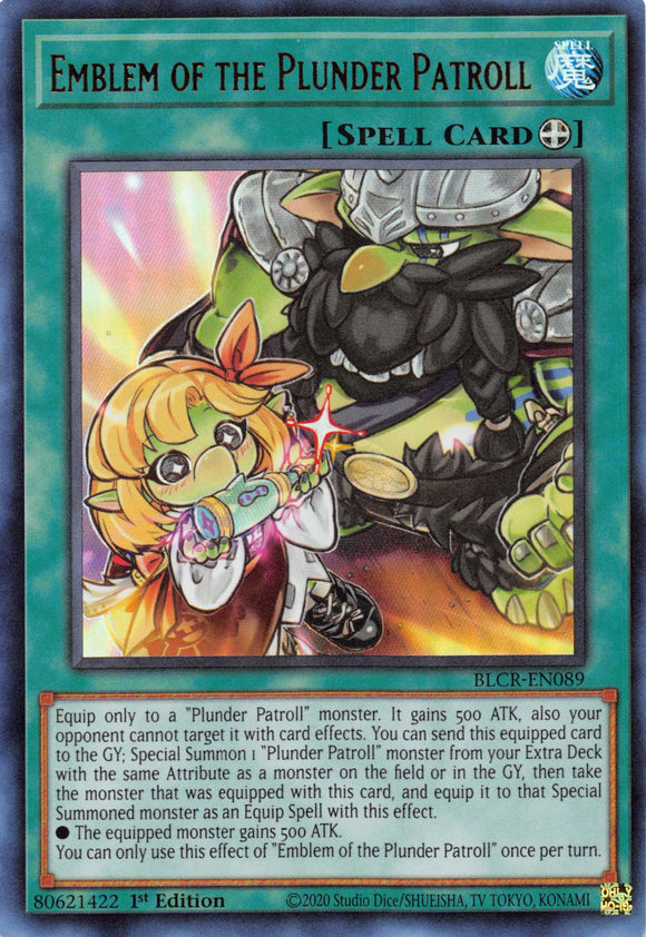 Emblem of the Plunder Patroll [BLCR-EN089] Ultra Rare