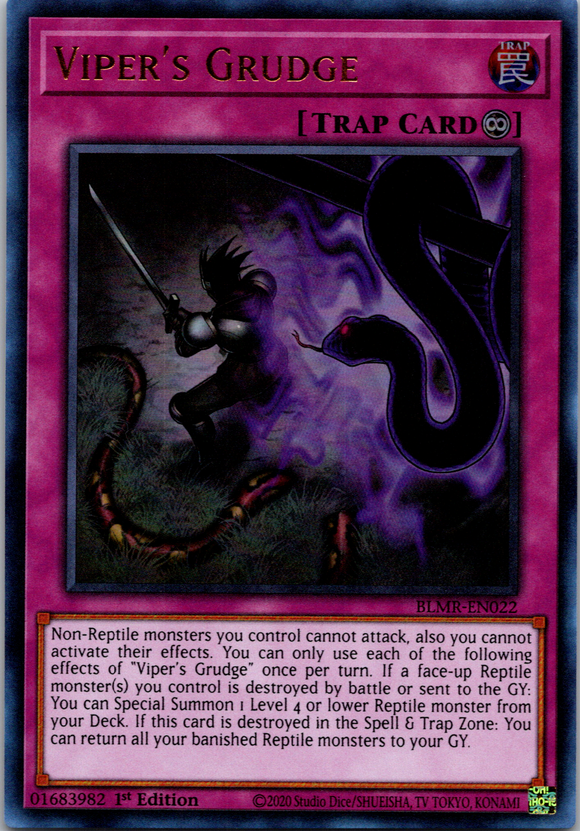 Viper's Grudge [BLMR-EN022] Ultra Rare