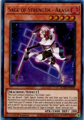 Sage of Strength - Akash [BLMR-EN049] Ultra Rare