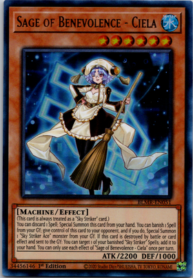 Sage of Benevolence - Ciela [BLMR-EN051] Ultra Rare