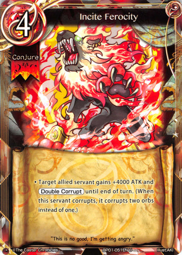 Incite Ferocity - Duel Kingdom