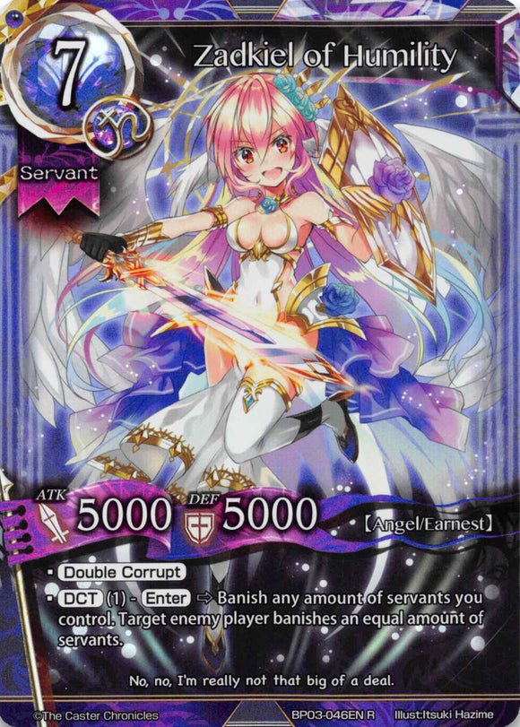 Zadkiel of Humility - Duel Kingdom