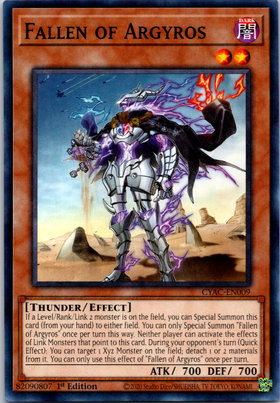 Fallen of Argyros [CYAC-EN009] Common