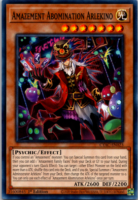 Amazement Abomination Arlekino [CYAC-EN023] Common