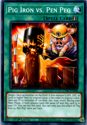 Pig Iron vs. Pen Peg [CYAC-EN068] Common