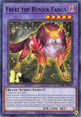 Freki the Runick Fangs [DABL-EN041] Common