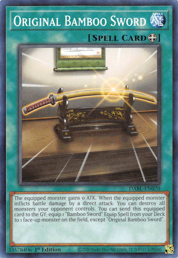 Original Bamboo Sword [DABL-EN070] Common