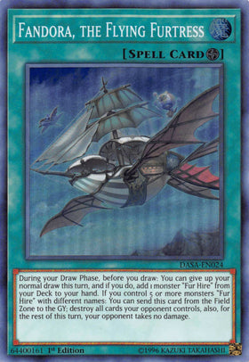 Fandora, the Flying Furtress [DASA-EN024] Super Rare