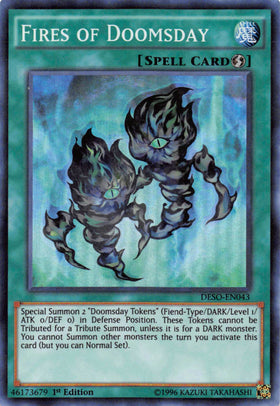 Fires of Doomsday [DESO-EN043] Super Rare