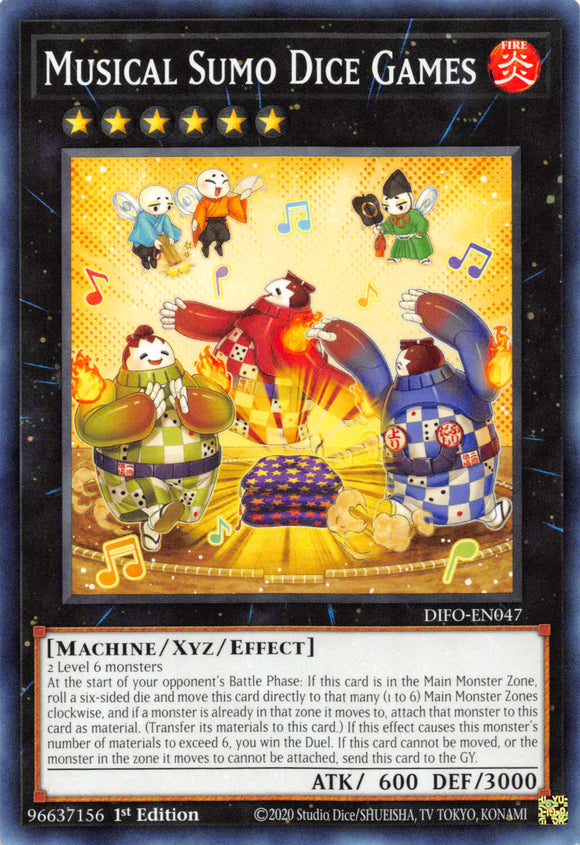 Musical Sumo Dice Games [DIFO-EN047] Common