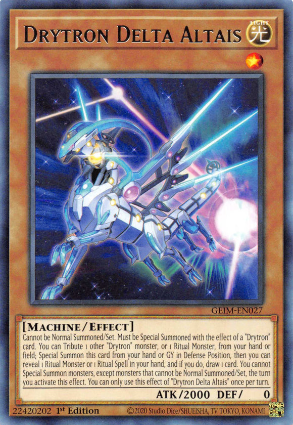 Drytron Delta Altais [GEIM-EN027] Rare