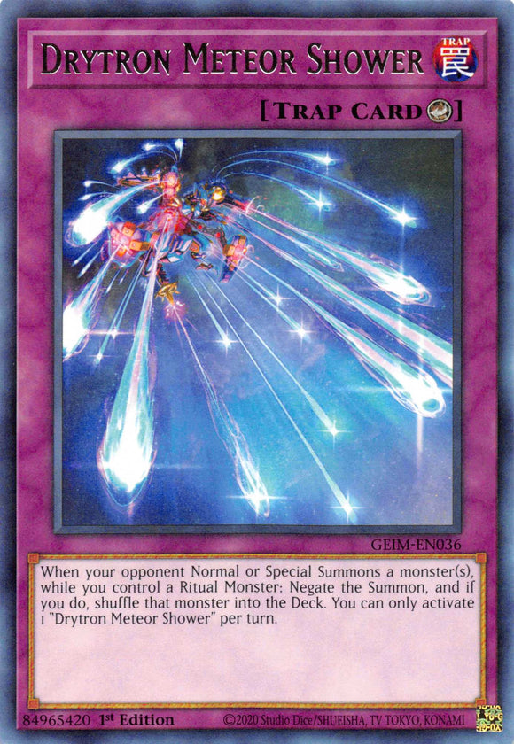 Drytron Meteor Shower [GEIM-EN036] Rare