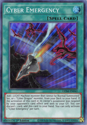 Cyber Emergency [GEIM-EN042] Super Rare