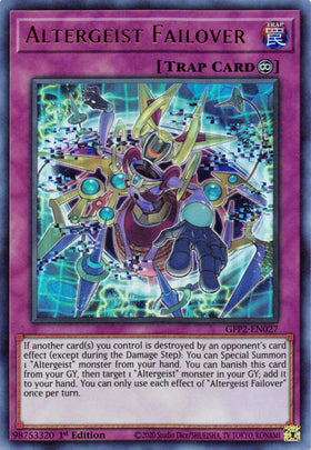 Altergeist Failover [GFP2-EN027] Ultra Rare - Duel Kingdom