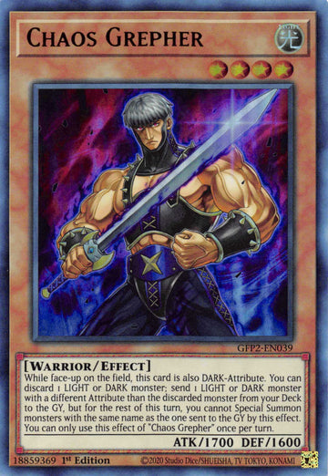 Chaos Grepher [GFP2-EN039] Ultra Rare - Duel Kingdom