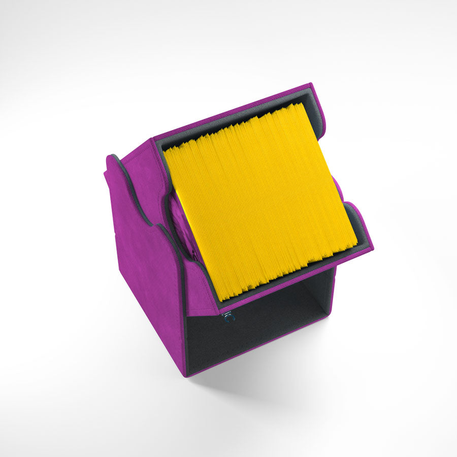Squire Convertible Purple Deck Box (100ct) - Duel Kingdom
