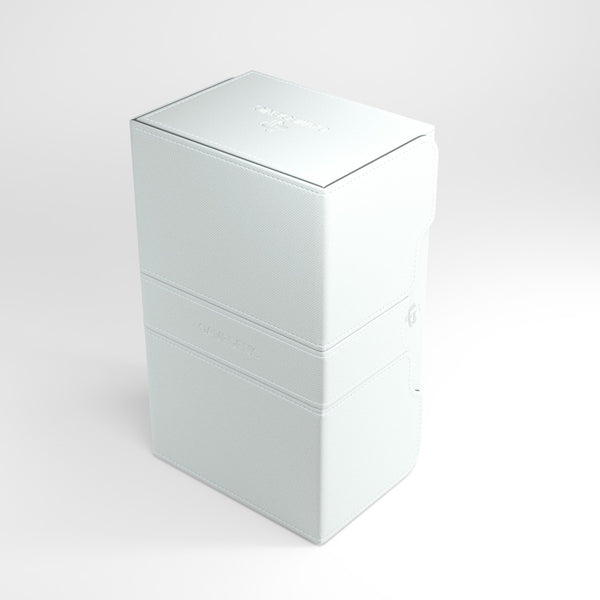 Stronghold Convertible White Deck Box (200ct) - Duel Kingdom