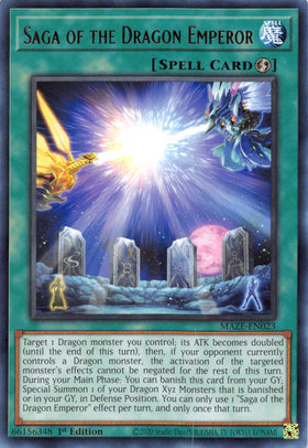 Saga of the Dragon Emperor [MAZE-EN023] Rare