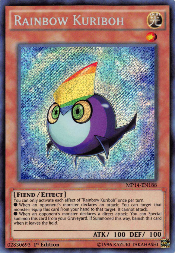 Rainbow Kuriboh [MP14-EN188] Secret Rare