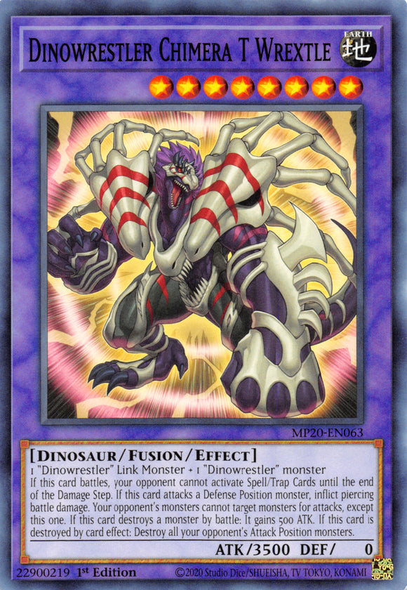 Dinowrestler Chimera T Wrextle [MP20-EN063] Common