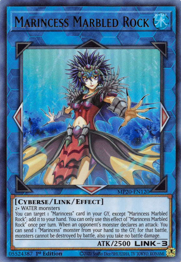 Marincess Marbled Rock [MP20-EN120] Ultra Rare
