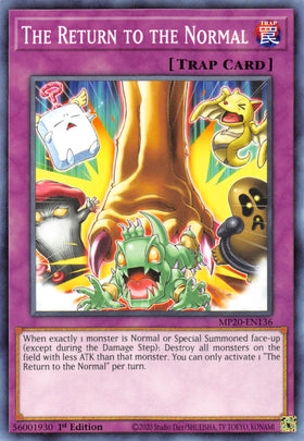 The Return to the Normal [MP20-EN136] Common