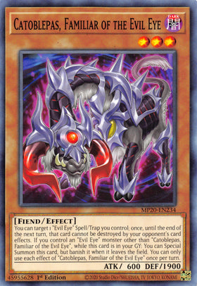 Catoblepas, Familiar of the Evil Eye [MP20-EN234] Common