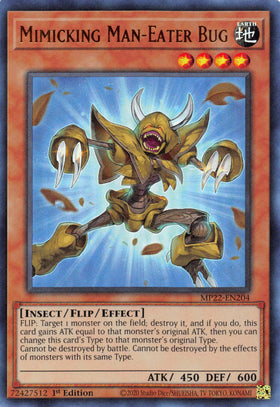 Mimicking Man-Eater Bug [MP22-EN204] Ultra Rare