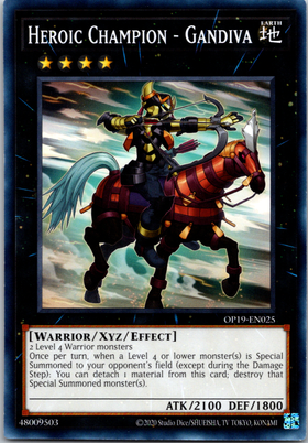 Heroic Champion - Gandiva [OP19-EN025] Common