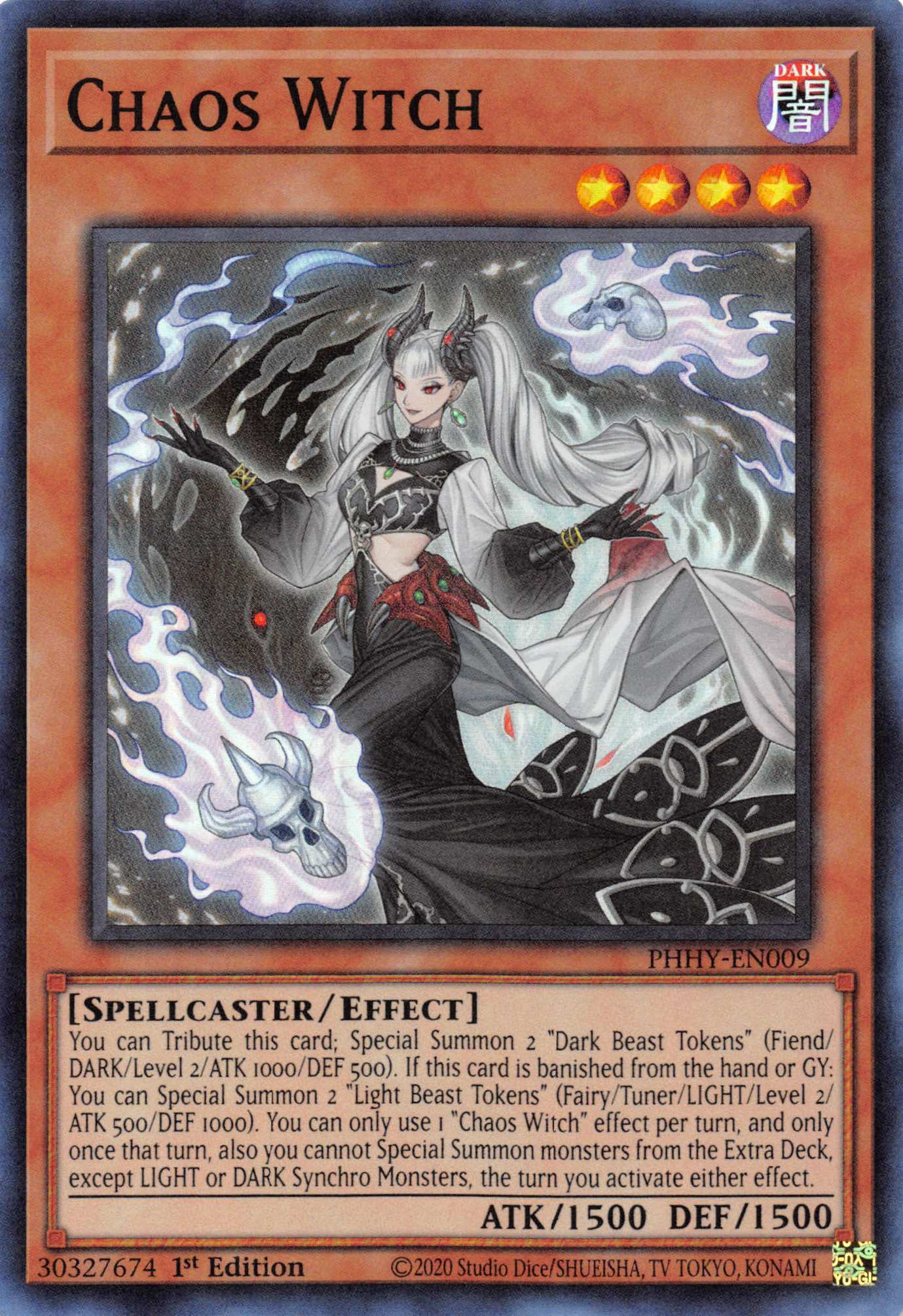 Chaos Witch [PHHY-EN009] Super Rare