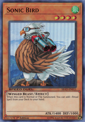 Sonic Bird [SBAD-EN011] Ultra Rare