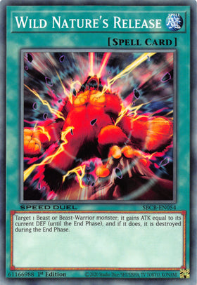 Wild Nature's Release [SBCB-EN054] Common - Duel Kingdom