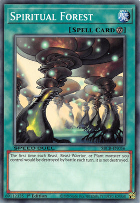 Spiritual Forest [SBCB-EN056] Common - Duel Kingdom