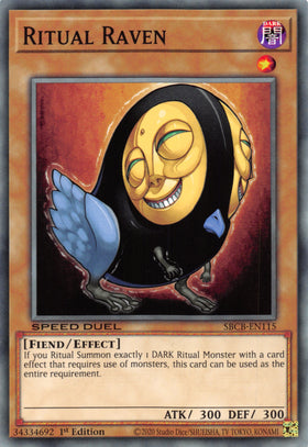 Ritual Raven [SBCB-EN115] Common - Duel Kingdom