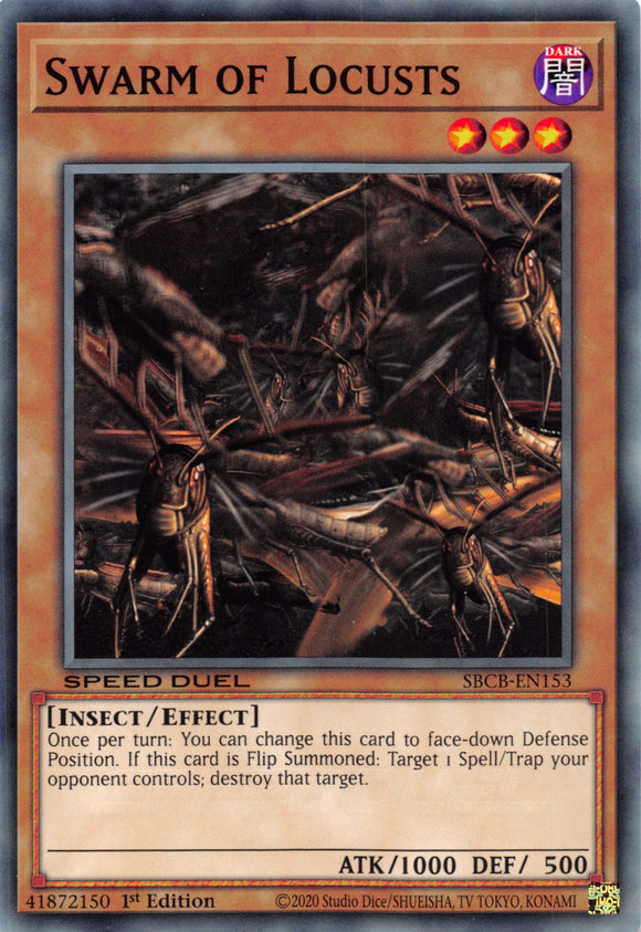 Swarm of Locusts [SBCB-EN153] Common - Duel Kingdom