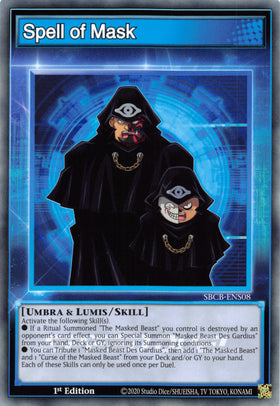 Spell of Mask [SBCB-ENS08] Common - Duel Kingdom