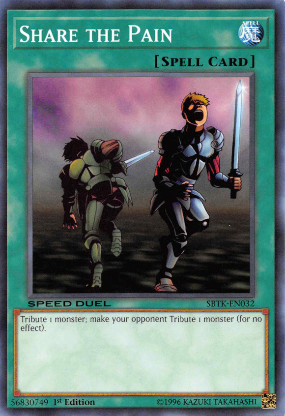 Share the Pain [SBTK-EN032] Common - Duel Kingdom