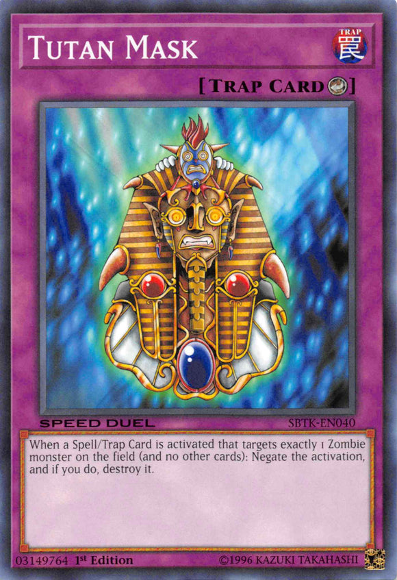 Tutan Mask [SBTK-EN040] Common - Duel Kingdom