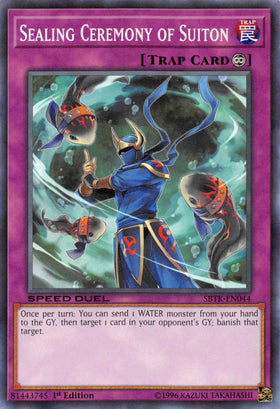 Sealing Ceremony of Suiton [SBTK-EN044] Common - Duel Kingdom