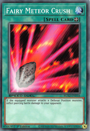 Fairy Meteor Crush [SGX2-END16] Common
