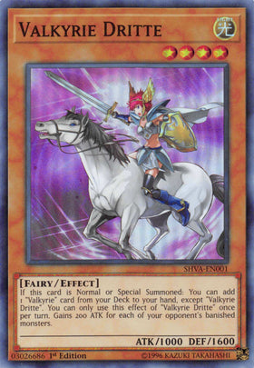Valkyrie Dritte [SHVA-EN001] Super Rare