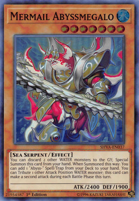 Mermail Abyssmegalo [SHVA-EN037] Super Rare
