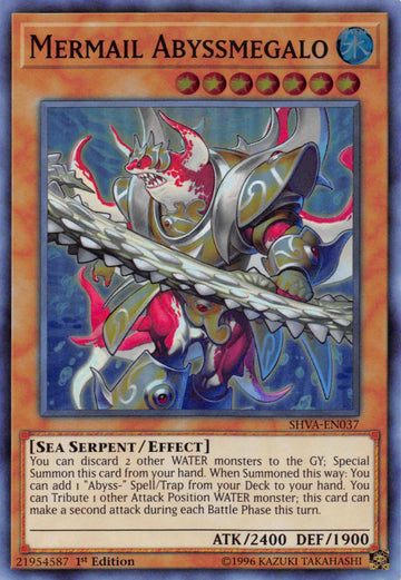Mermail Abyssmegalo [SHVA-EN037] Super Rare