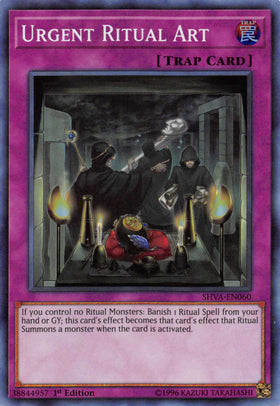 Urgent Ritual Art [SHVA-EN060] Super Rare