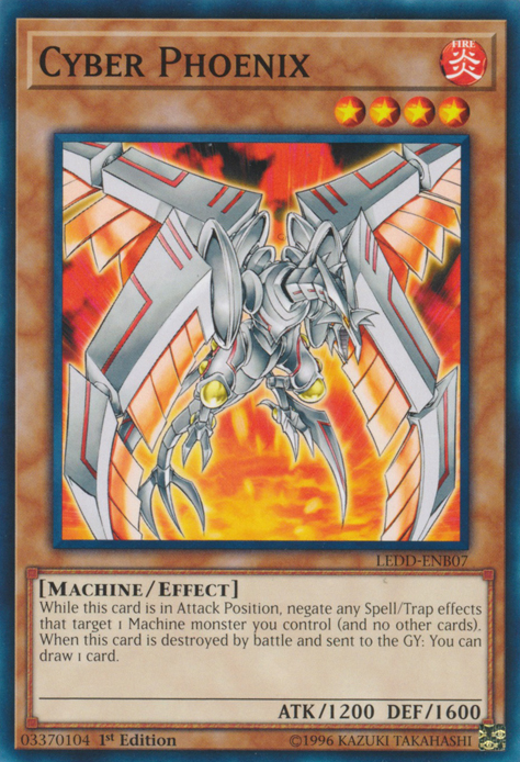 Cyber Phoenix [LEDD-ENB07] Common - Duel Kingdom
