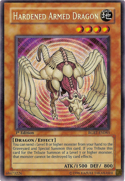 Hardened Armed Dragon [RGBT-EN083] Secret Rare - Duel Kingdom