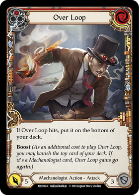 Over Loop (Red) [ARC020-C] 1st Edition Normal - Duel Kingdom